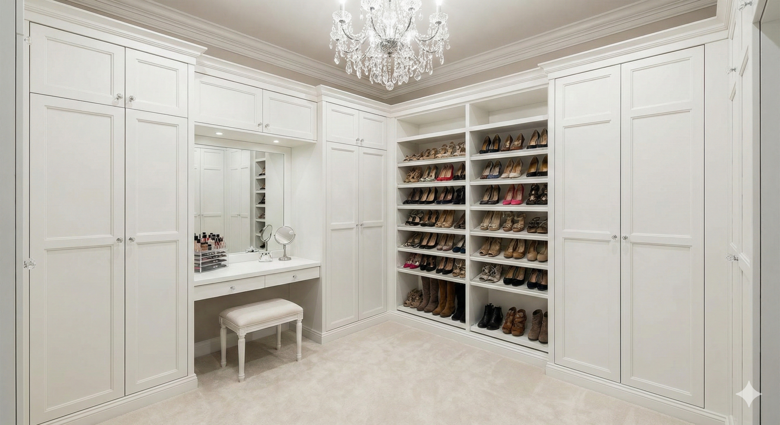 Aménagement placard dressing